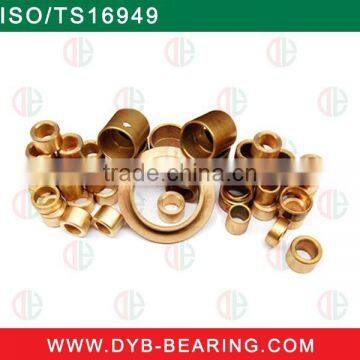 Oilless Sintered Iron Bush,Oilless Slide CU663 Bronze Copper Brass Bushings,Fan Motor Flange Bush