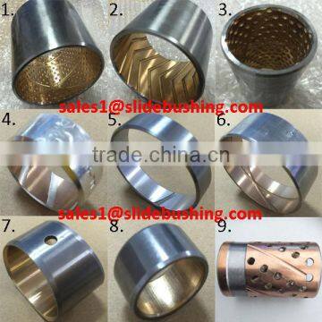 bimetallic solid self-lubricating bushing inch