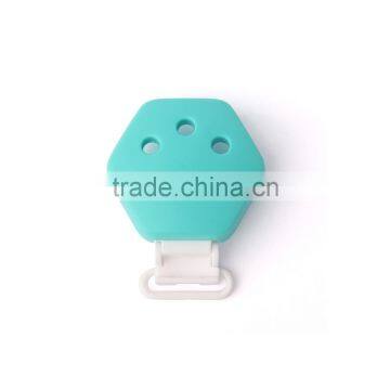 FDA Approved Silicone Material Baby Pacifier Clips photo-3