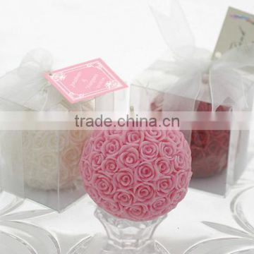 Small Rose Flower Ball DIY Crafts Mold Handmade Decorative Silicone Soap And Candle Molds