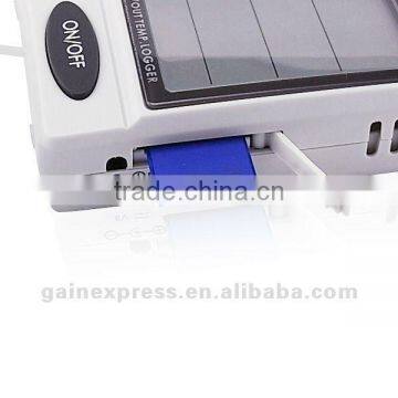Built-in Internal & External Sensor Probe 0~50 Degree C Range /Professional Humidity and Temperature SD Data Logger photo-5