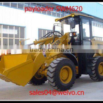 payloader with the snow blade