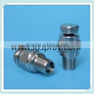 1/8",1/4",3/8" Smaller Flow Rate Hollow Cone Liquid Spray Nozzle With Removable Deflection Cap photo-4