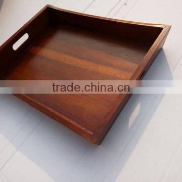 Factory Custom Hot Selling Wood Serving Tray photo-3