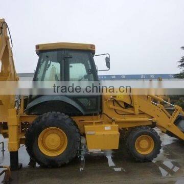 Hydraulic Joystick Operating Tractor Back Hoe Loader Model Wz30-25, 4 Wheel Drived,with CE Certification photo-6