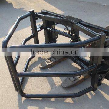 Hot Sale New Design Top Quality Tractor Front End Loader Use Universal Hydraulic Bale Grab Bale Holder Bale Gripper Bale Clamp photo-5