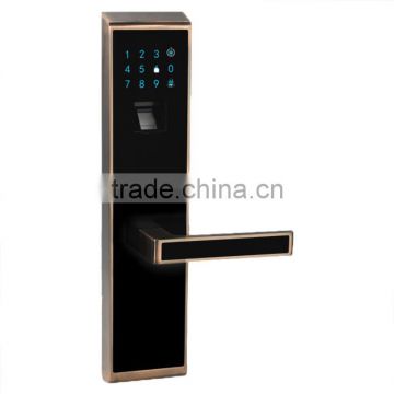 fingerprint password access intelligent door lock