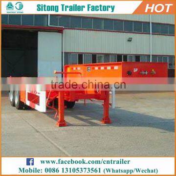 Factory direct 20ft 40ft container carrier trailer 53 feet customized skeletal trailer