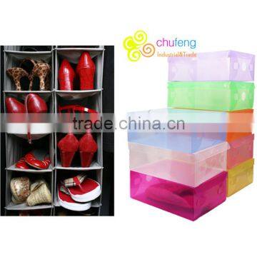 1 Combos/Lot,Thickness Storage Boxes&Bins,Colorful Plastic Organization Toy&Cloth Box,Drawer Style Shoes Boxes photo-2