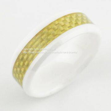 Brown Zirconia Ceramic Jewelry For Women , Fashion Anniversary Ring photo-3