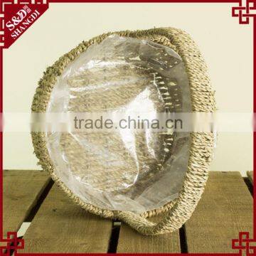 Cheap Wholesale Small Size Plant & Storage Used Seagrass Basket photo-2