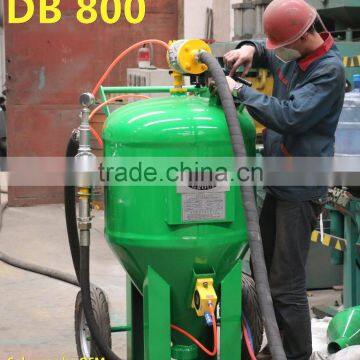 Green color DB800 Dustless Blasting Machine/ Sand blasting machine / portable sand blaster