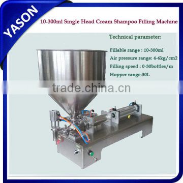 10-300ml Single head Semi-Automatic Pneumatic Shampoo Filling Machine