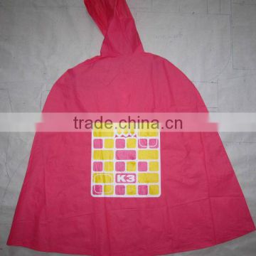 cape plastic polyester rain coats