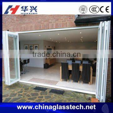 sound heat insulated Aluminium alloy glass economic folding doors price