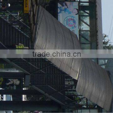 Co-Extruded Plastic Polycarbonate Corrugated Roofing Sheet (Valuview Bronze TRIMDEK) photo-4