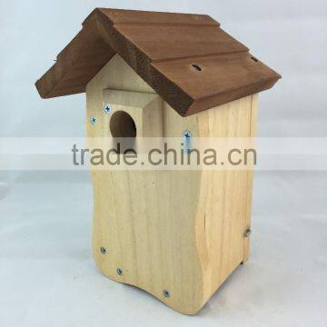 Wooden Bird House Handmade DIY Bird Cage photo-5