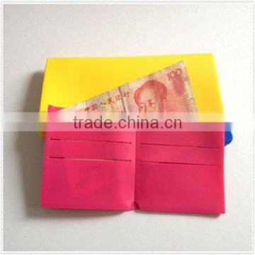 Multi-functional Fashional silicone money purses