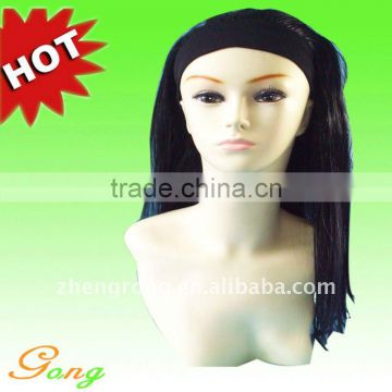 Super Pretty Stylish Black Straight synthetic lace front wig hair