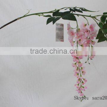 Fabric Wisteria Flowers Branch photo-3