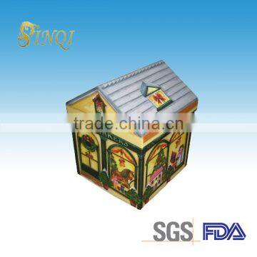 Empty gift boxes wholesale house shape gift box