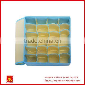 High Quality Peach Skin 24 Grid Socks/bra/briefs Storage Box photo-4