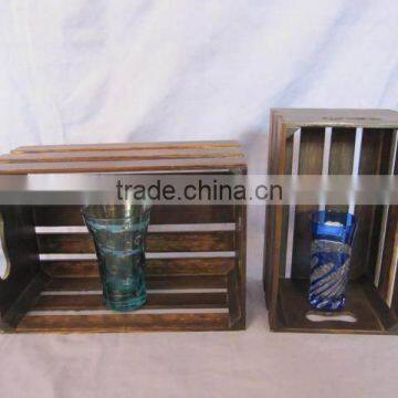New Design Wholesale Wood Slat Box photo-4