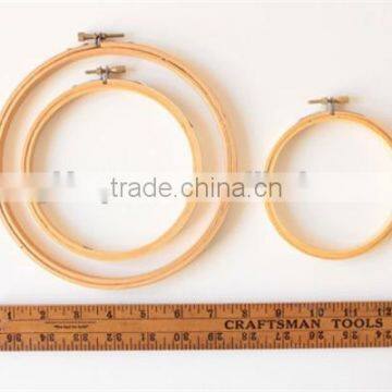 Hot sell Wooden Embroidery Hoops - Set of Three Sizess made in China