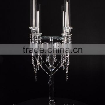 European style floor glass candelabra cheap