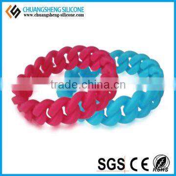 Twist Shape Silicone Fashion Wirstband, Sample Free Bracelet photo-2