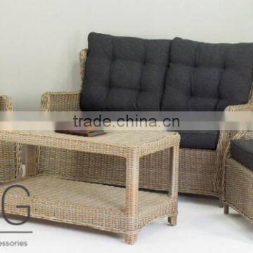 Driago Wicker Furniture Deep Seating with Cushions- Vietnam Wicker Furniture
