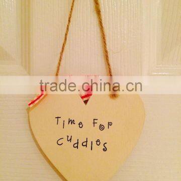 Wood Love Wall Hanging Plaque Handcrafted photo-2