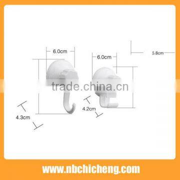 Suction Cup Hook Holder Plastic Suction Hook Bath Suction Cup Hook photo-4