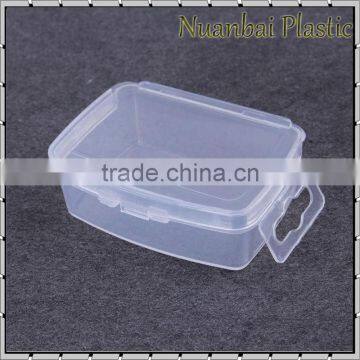 Transparent PP material Plastic DIY Nail Art Storage Box Small Accessories Box