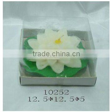 White lotus candle wax