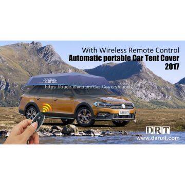 Drt Automatic Folded Car Tent Cover With Remote Control Portable Auto Protection Umbrella Shelter Car photo-2