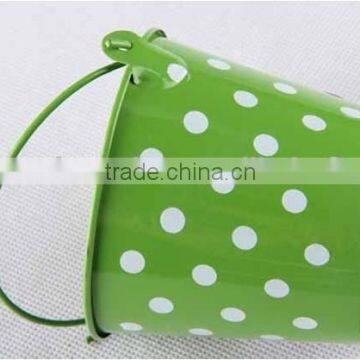 High Quality Chinese Factory New Style Garden Bucket for Kids With Dot Printing photo-3