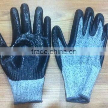 sunnyhope 13g HDPE cut resistant safety hand gloves