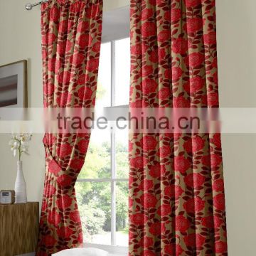 Hot Sell 100% Polyester Printed Curtain