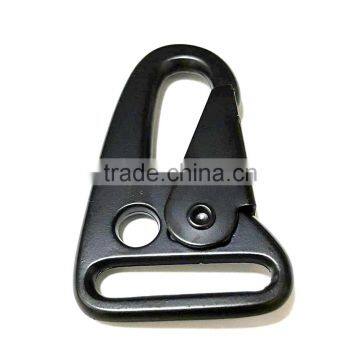 1-1/4" HK Hook, Zinc Alloy Metal Hook, HK Snap Hooks Gun Sling Hook, Snap Hook in Dull Black photo-3