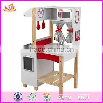 2017 New Design Pretend Play Funny Wooden Kids Toy Kitchen W10C256 photo-4