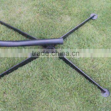 Patio Garden Assembled C Frame Durable Black Hammock Chair Stand photo-4