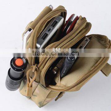 Outdoor Sports the Molle Tactical Pockets Male 5.5/6 Inch Waterproof Phone Bag Wear Belt Running Hang Bag photo-2