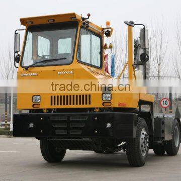 SINOTRUK HOVA 4x2 Terminal Tractor Trucks With Selected Materials