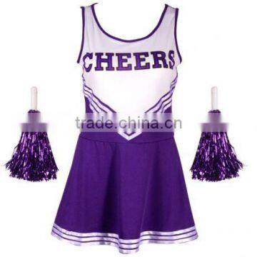 Hot Selling 2 Pieces Women's Cheerleader Costume Outfit BB0033 photo-2