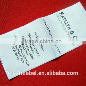 2017 China Eco-friendly Custom Logo Printed Clothing Labels photo-2