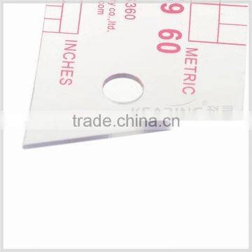 Kearing 60 cm Stick Curve Plastic Vary Form Curve Ruler ( Sandwich Line ) for Sew Area # 6360