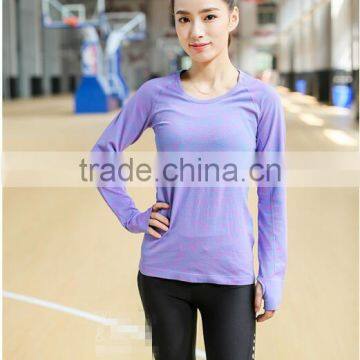 wholesale sexy running cheap purple t-shirts foe women