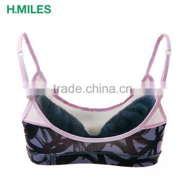 Custom Printed Underwear Women Running Gym Sport Sexy Yoga Bra photo-2