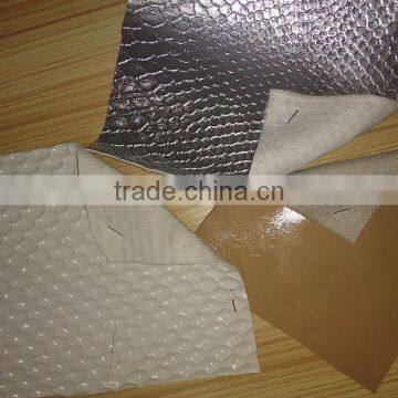 A Grade PVC Sponge Leather Stocklot F or Shoes ,Bags photo-3